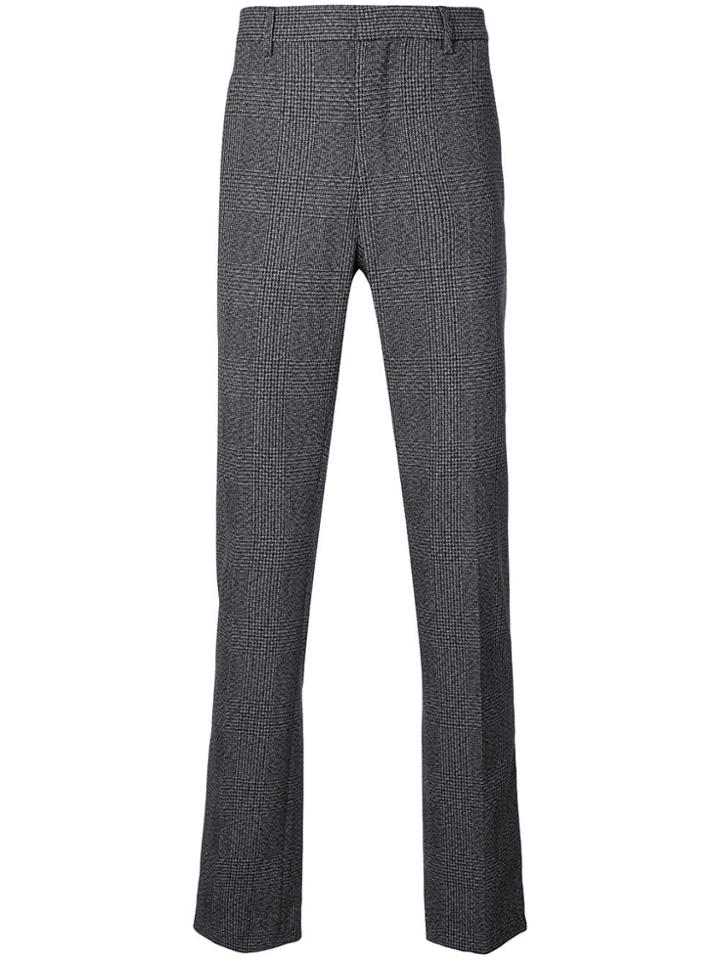 Calvin Klein 205w39nyc Classic Checked Trousers - Grey