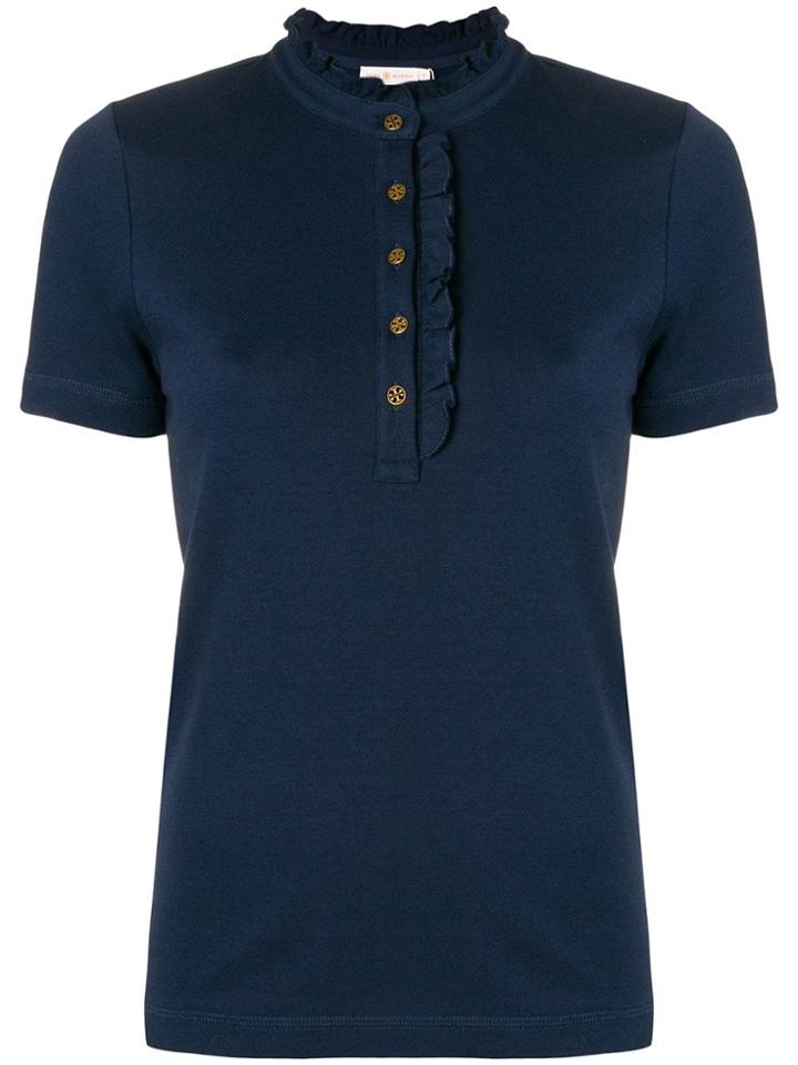 Tory Burch Emily Polo Shirt - Blue