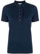 Tory Burch Emily Polo Shirt - Blue