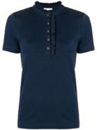 Tory Burch Emily Polo Shirt - Blue