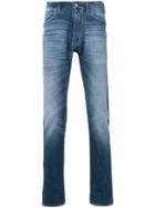 Closed Faded Straight Leg Jeans - Blue