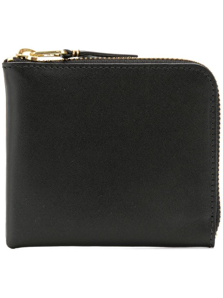 Comme Des Garçons Homme Zip Around Wallet - Black