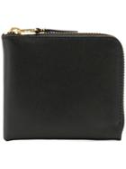 Comme Des Garçons Homme Zip Around Wallet - Black