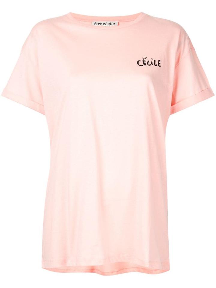 Être Cécile Love Bird T-shirt - Pink