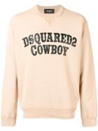 Dsquared2 Cowboy Sweatshirt - Nude & Neutrals