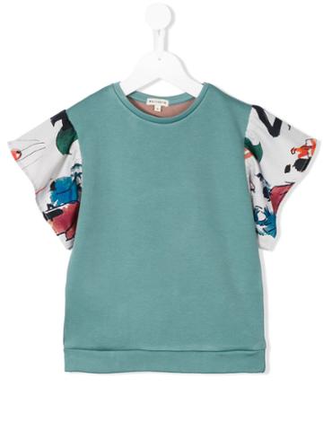 Wolf & Rita Mercedes T-shirt, Girl's, Size: 10 Yrs, Blue