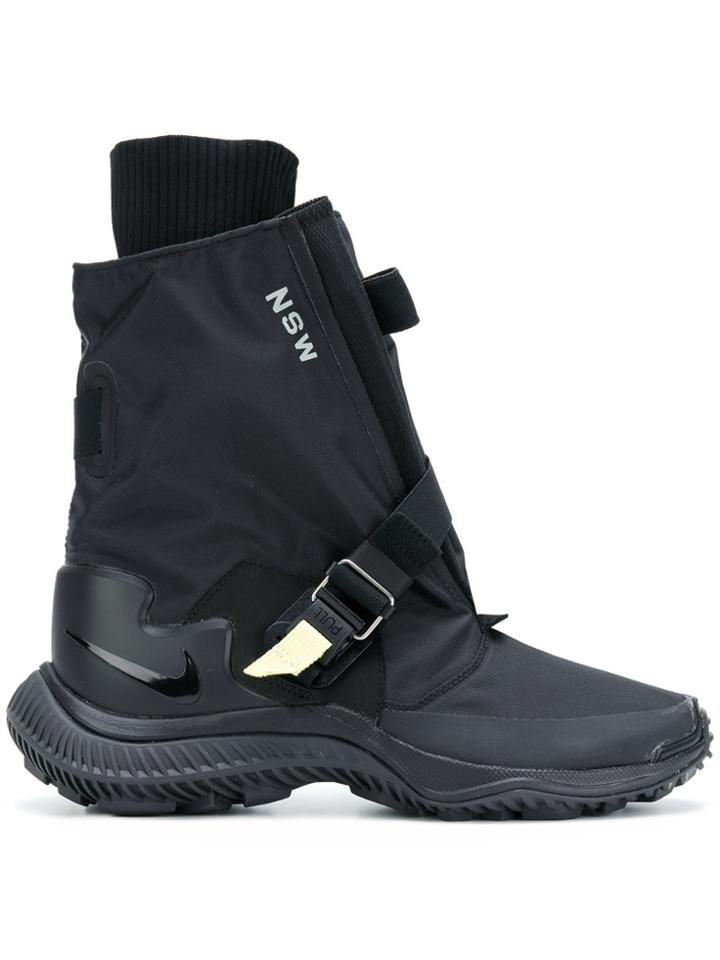 Nike Nikelab Gyakusou Nsw Gaiter Boot Sneakers - Black