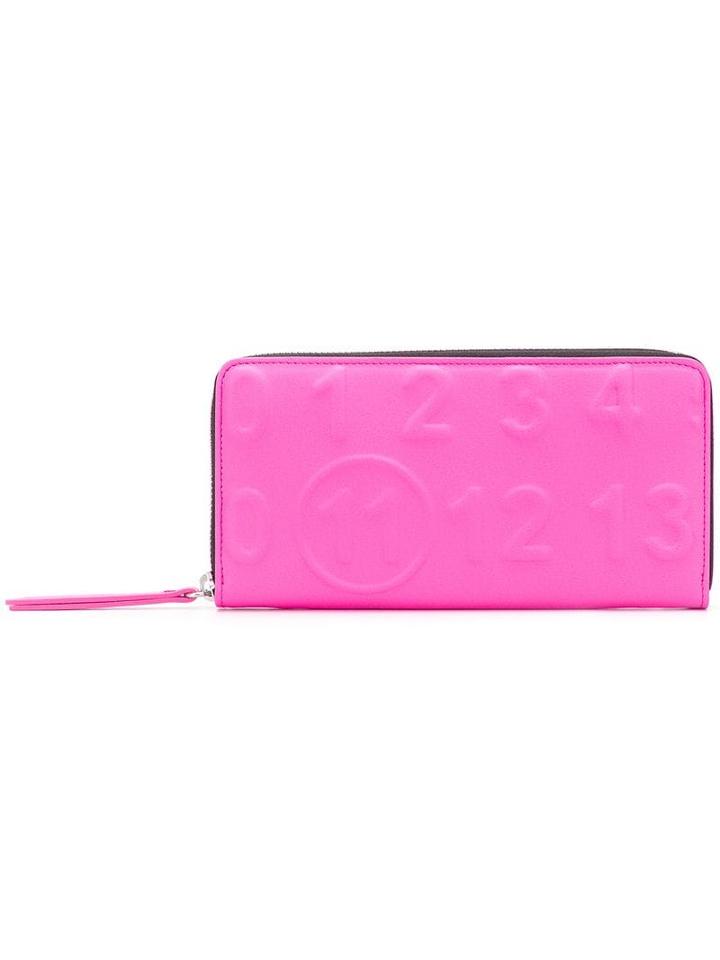 Maison Margiela Embossed Purse - Pink