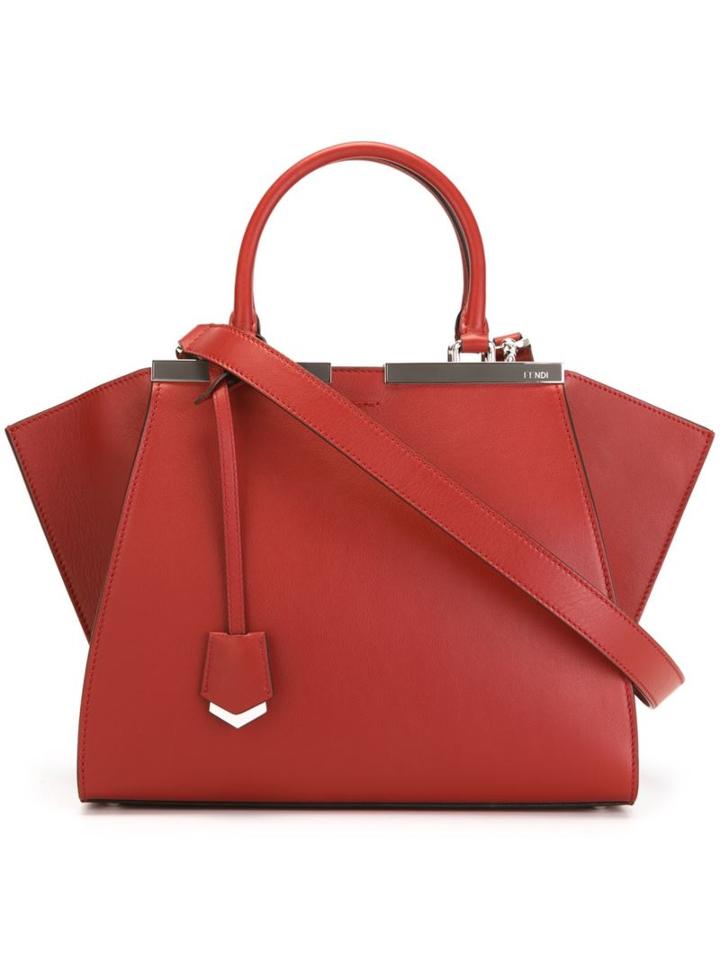 Fendi '3jours' Tote, Women's, Red