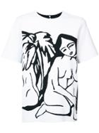 Oamc All-over Print T-shirt - White