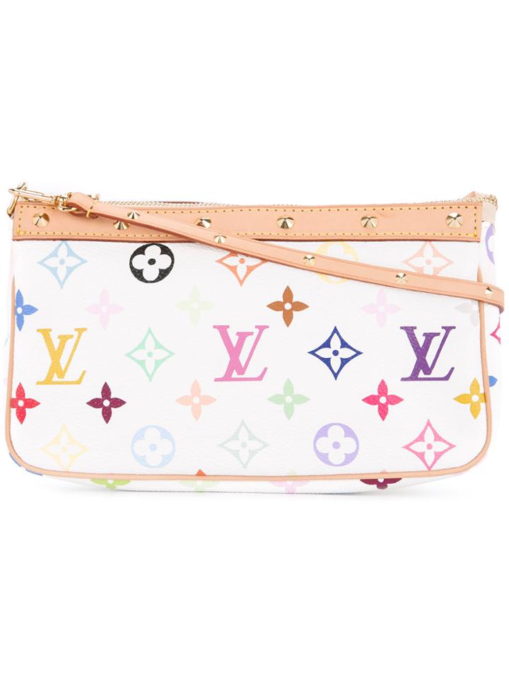 Louis Vuitton Vintage Monogram Clutch - White