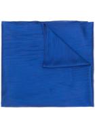 Maria Lucia Hohan Crease Effect Scarf - Blue