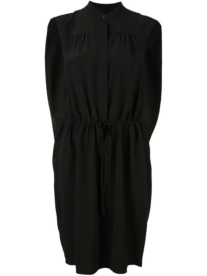 Christian Wijnants 'dace' Dress, Women's, Size: 40, Black, Silk Crepe