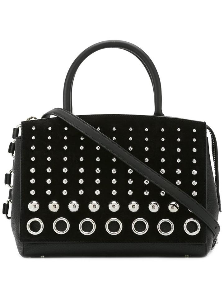 Alexander Wang 'marion Attica Flap' Tote, Women's, Black, Leather/suede/metal (other)