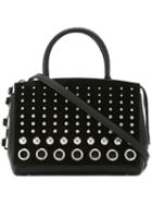 Alexander Wang 'marion Attica Flap' Tote, Women's, Black, Leather/suede/metal (other)