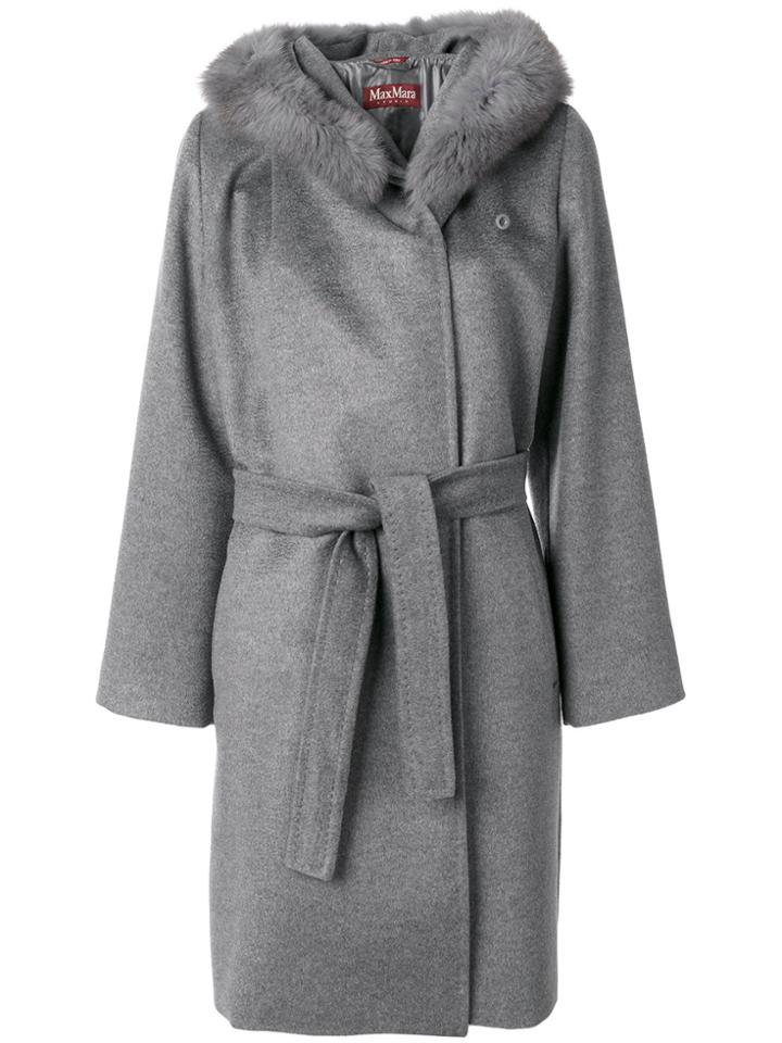 Max Mara Studio Diritt Coat - Grey