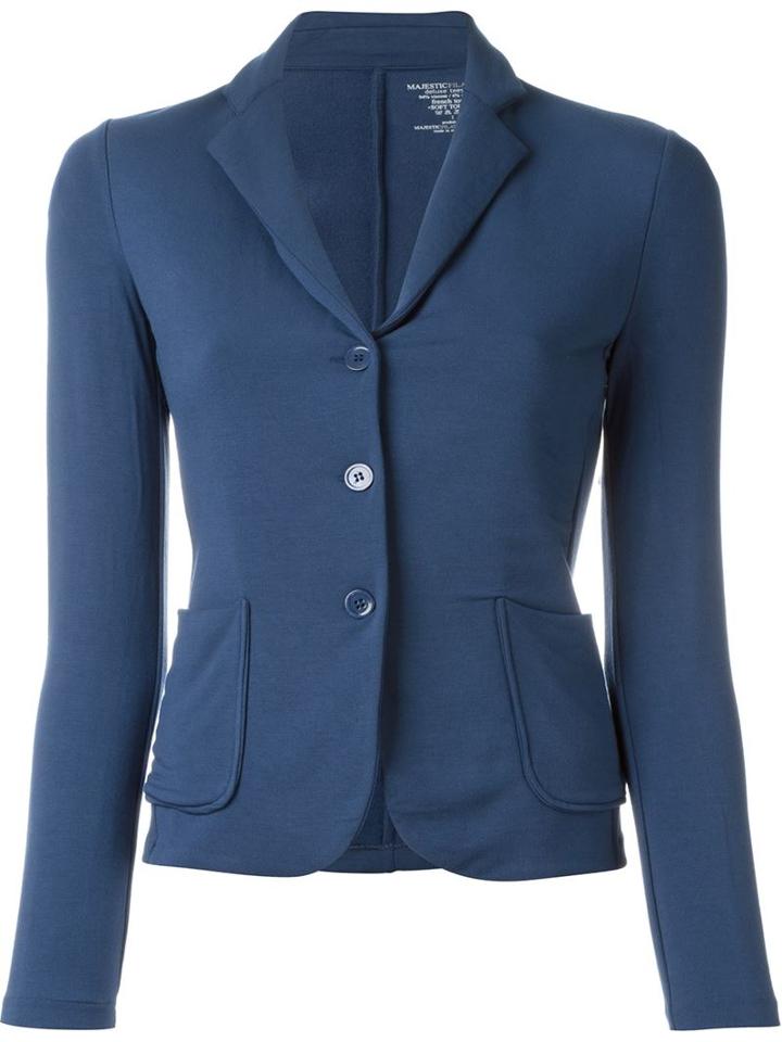 Majestic Filatures Triple Button Blazer