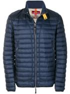 Parajumpers Padded Zipped Jacket - Blue