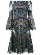 Jonathan Simkhai Dimensional Off-shoulder Lace Dress - Black