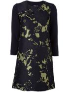 Twin-set Contrast Sleeve Dress, Women's, Size: Large, Black, Polyester/polyamide/spandex/elastane
