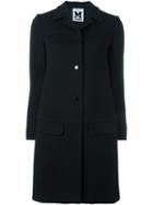 M Missoni Single Breasted Coat, Women's, Size: 38, Black, Acrylic/polyester/acetate/wool