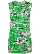 Dvf Diane Von Furstenberg Floral Shift Dress - Green