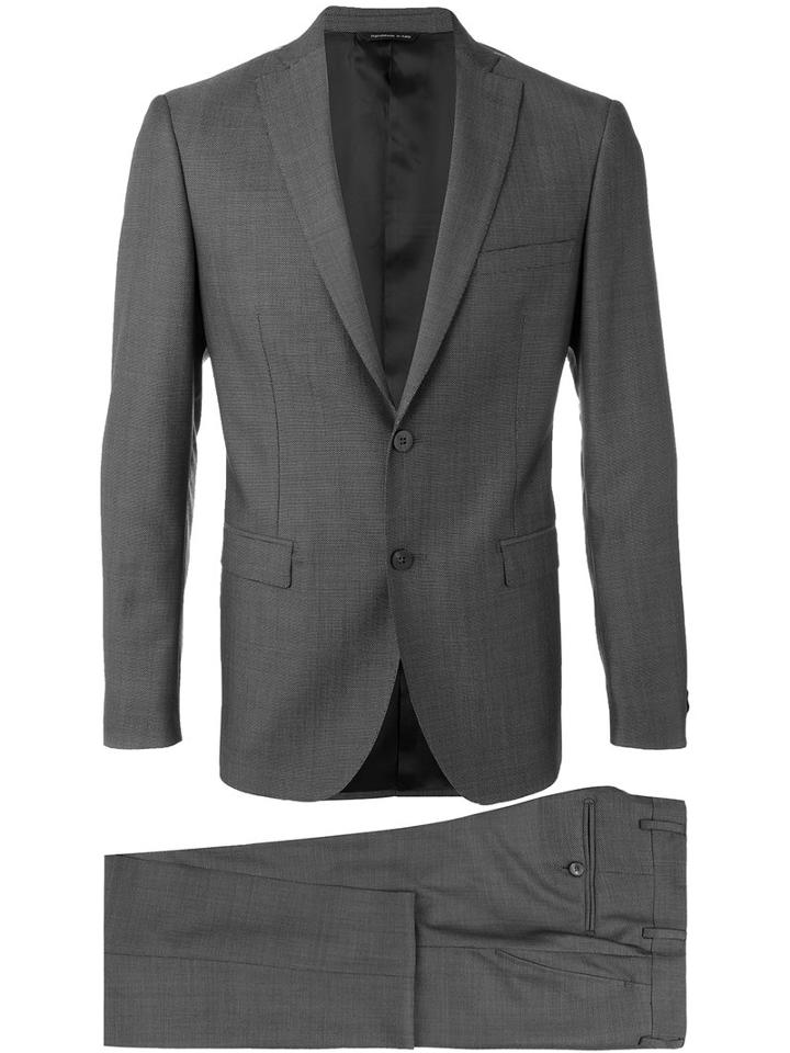 Tonello - Formal Suit - Men - Silk/cupro/viscose/virgin Wool - 48, Grey, Silk/cupro/viscose/virgin Wool