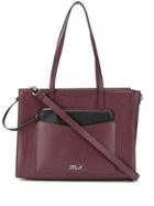 Karl Lagerfeld Large K/pocket Tote - Red