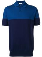 Cruciani Two-tone Polo Shirt - Blue