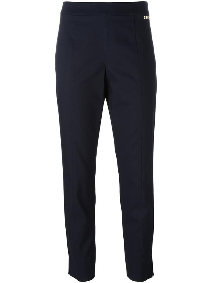 Tory Burch Straight Trousers - Blue