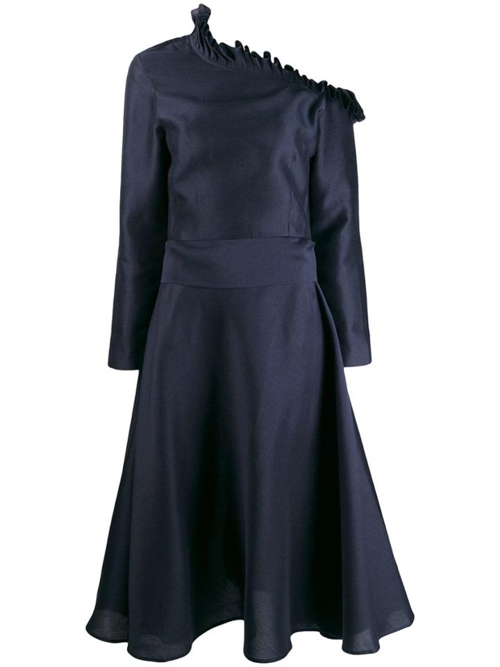 Maggie Marilyn Off The Shoulder Dress - Blue