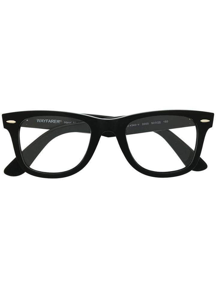 Ray-ban Bold Frame Glasses - Black