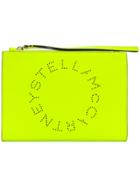Stella Mccartney Stella Logo Clutch Bag - Yellow & Orange