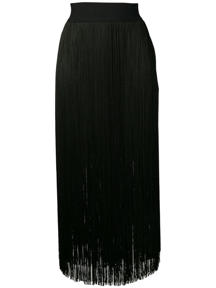 Smarteez Fringe Skirt - Black