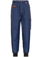Willy Chavarria X Kansas Thermo Quilted Sweatpants - Blue: