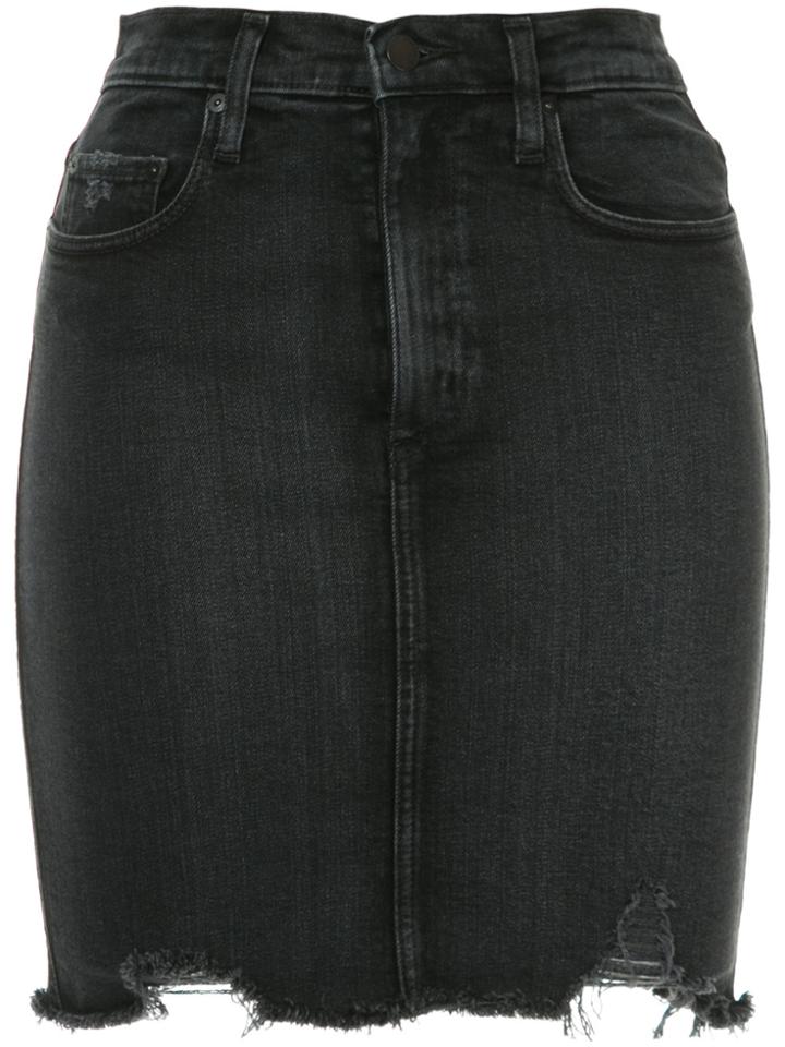 Nobody Denim Siren Skirt Notion - Black