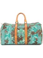 Jay Ahr Persian Rug Vintage Louis Vuitton Keepall - Brown