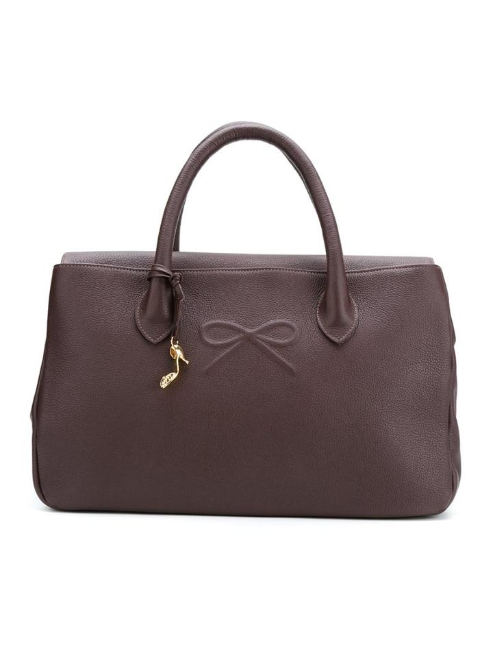 Sarah Chofakian Leather Bag, Women's, Brown