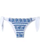 Cecilia Prado Knit Bikini Bottom, Women's, Size: G, Blue, Acrylic/viscose