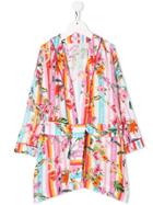 Pinko Kids Bayadere Print Kimono