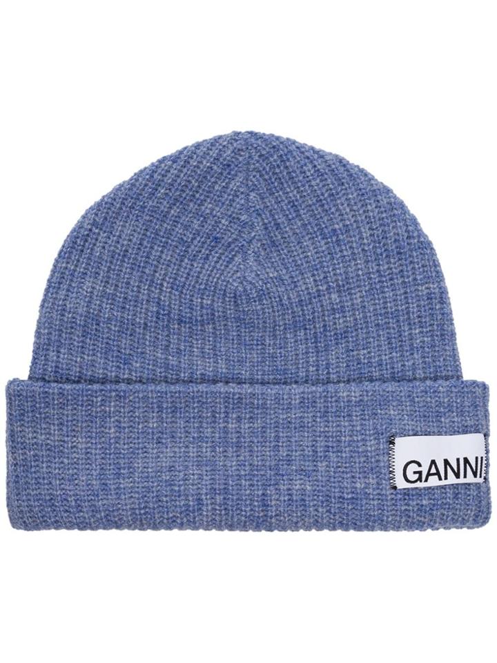 Ganni Gnni Knt Ht - Blue