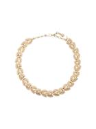 Susan Caplan Vintage 1960's Leaves Necklace - Gold