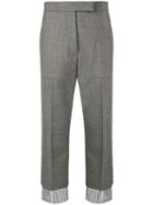 Thom Browne Drop Lining Menswear Trouser - Grey
