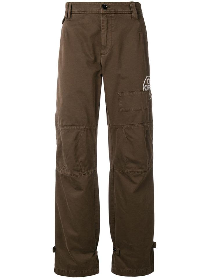 Off-white Cargo Pants - Brown
