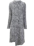 Aganovich Long Coat, Women's, Size: 38, Black, Acrylic/polyester/wool/oxidized Polyethylene