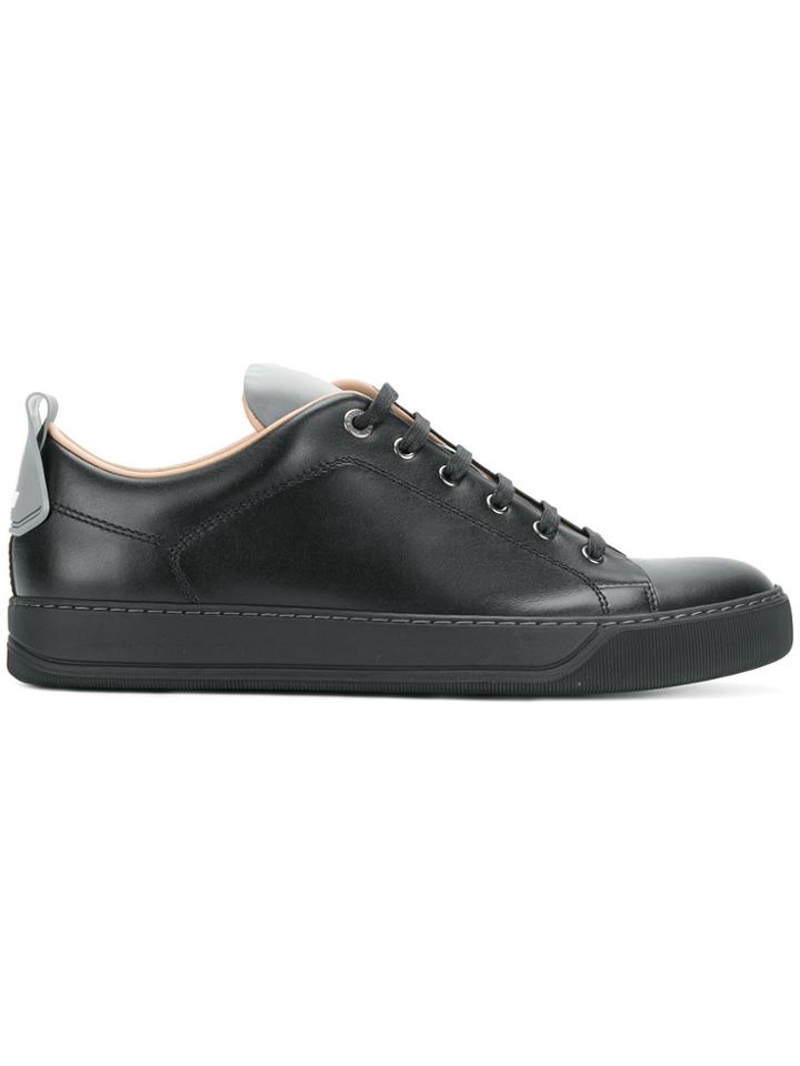 Lanvin Two-tone Sneakers - Black