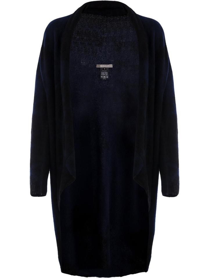 Suzusan Patch Dye Cardigan - Blue