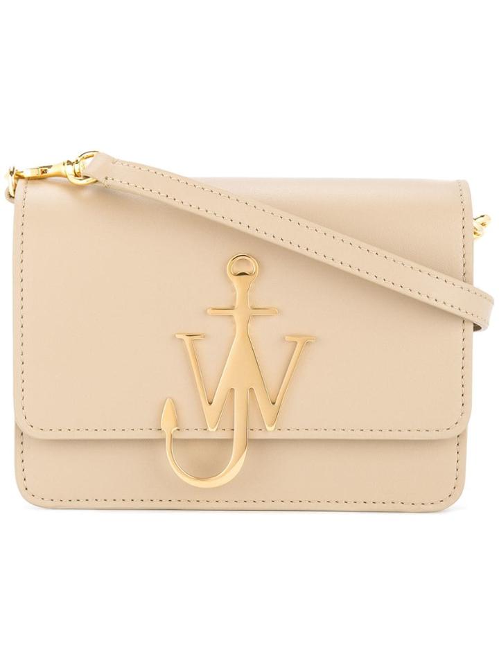 Jw Anderson Mini Logo Purse - Brown