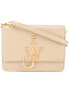 Jw Anderson Mini Logo Purse - Brown