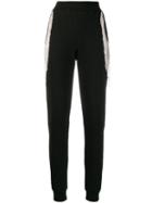 Philipp Plein Fringed Jogging Pants - Black